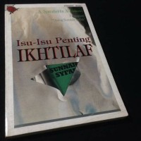 Image of Isu-isu penting ikhtilaf Sunnah Syi'ah